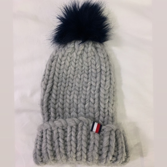 TOMMY HILFIGER Knit Cuffed Beanie - Picture 1 of 2